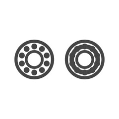 Bearing icon. Eps10
