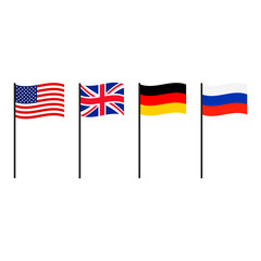 National flags set