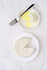 goat cheese with olive oil