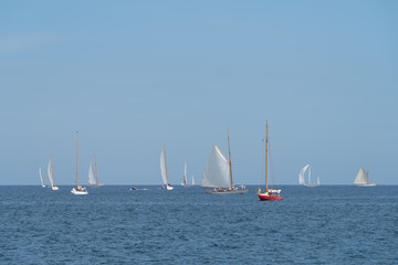 Obraz premium Classic yacht regatta