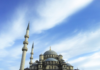 Fototapeta na wymiar Mosque from Istanbul, Turkey