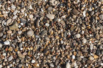 pebbles on the beach