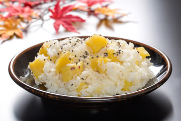 サツマイモ御飯