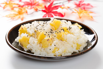 サツマイモ御飯
