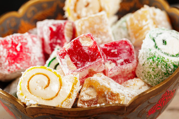 Delicious Colorful Turkish Delights