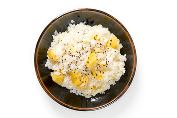 サツマイモ御飯