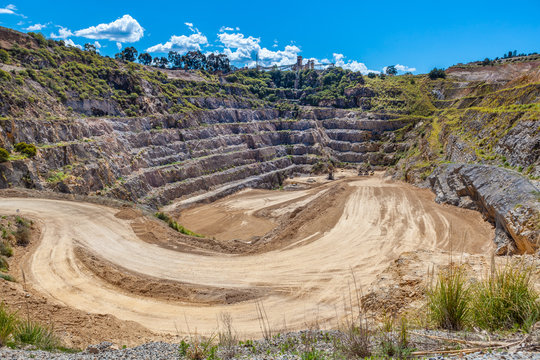 Old limestone mine in Lilydale, Melbourne, Australia