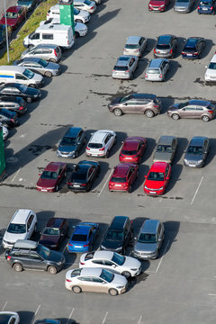 Car Parking Lots From Above