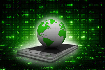 3d rendering mobile phone