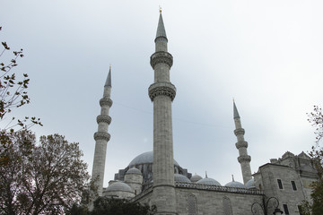 Fototapeta na wymiar Mosque from Istanbul, Turkey