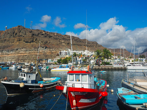 Gran Canaria - Hafen in Puerto de Mogan