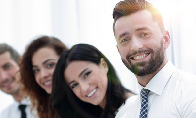 closeup.successful business team