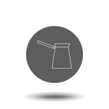 recommend clip art: Coffee turk icon. Coffee maker icon.