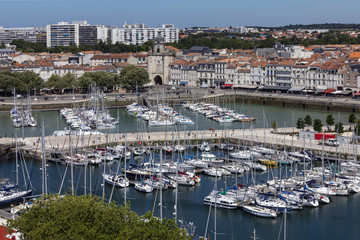 Fototapeta na wymiar Vieux Port of La Rochelle - France