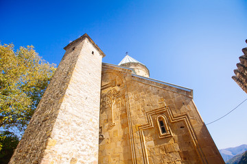 Fototapeta premium Ananuri Castle with Church on the bank of lake, Georgia