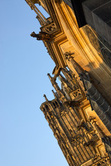 Fototapeta na wymiar detail of cathedral in prague