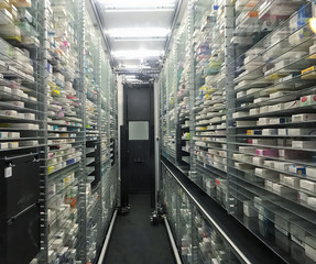 automatic pick and place robot for pharmacy warehouse applications. Pharmaceutical Robot Pharmacy Dispenser