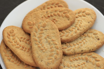 food, cookies, cookie, snack, sweet, isolated, dessert, biscuit, baked, white, delicious, sugar, pastry, bakery, tasty, biscuits, brown, closeup, cake, cracker, diet, stack