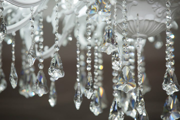 Ceiling chandelier of classic vintage style shape
