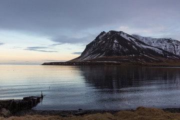 Iceland Landscape with Reflections