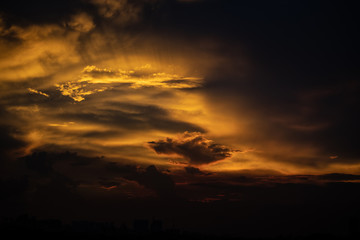 Naklejka premium Cloudy Sky