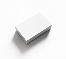 Blank business cards