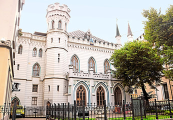The Small Guild is situated in Riga, Latvia, at 3/5 Amatu Street. The building was erected in the years 1864—66 after a project by architect Johann Felsko in Neo-Gothic style