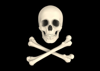 Pirate Skull - 3D