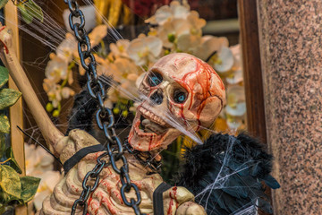 A Halloween view in london