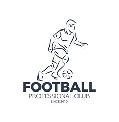 Football Professional Club Since 2010 Badge Vector