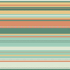 Seamless multicolored horizontal stripes pattern