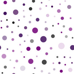 Dark Pink vector seamless texture with disks.