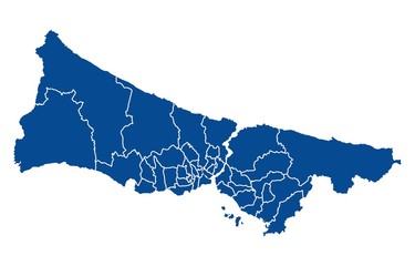 Map of Istambul