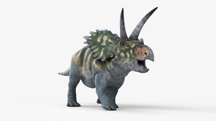 3d rendered illustration of a coahuilaceratops