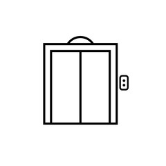 Elevator icon. vector illustration