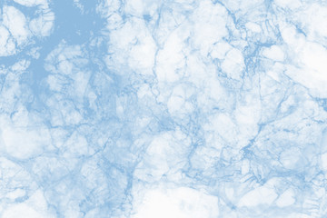 Blue marble texture and background for design.