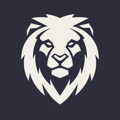 Lion Head Vector Mascot
