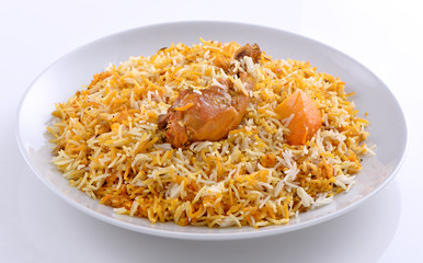 Chicken Hyderbadi Biryani, A most delicious food in Pakistan and India