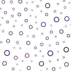 Dark Pink, Blue vector seamless texture with disks.