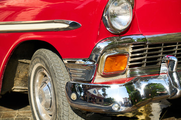 Obraz na płótnie Canvas Old car detail