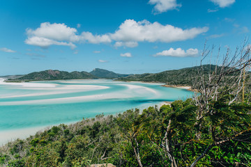 Fototapeta premium white haven beach, australia, queensland, whitsundays, airlie beach