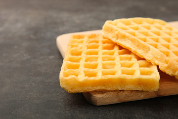 Two belgian waffles
