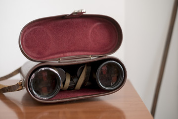 old binoculars