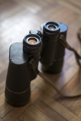 old binoculars