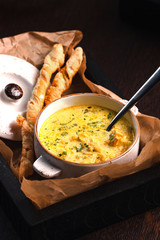 chicken and vegetable soup