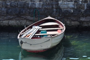 Piccola barca in legno