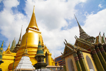 Fototapeta premium Wat Phra Kaew in Bangkok Thailand 