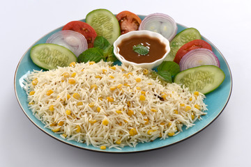 Dal Chana Khichri, Bengal Gram cooked with Basmati Rice