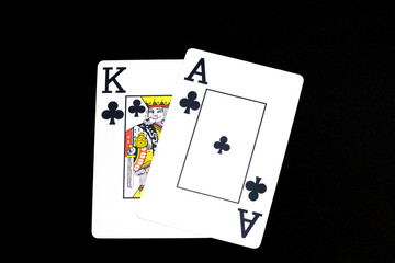 Cards gambling games