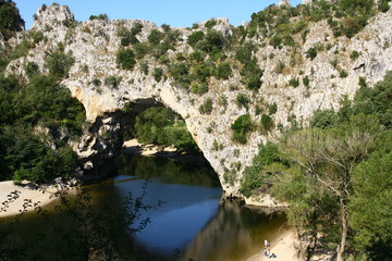 le Pont d'Arc en Ardèche